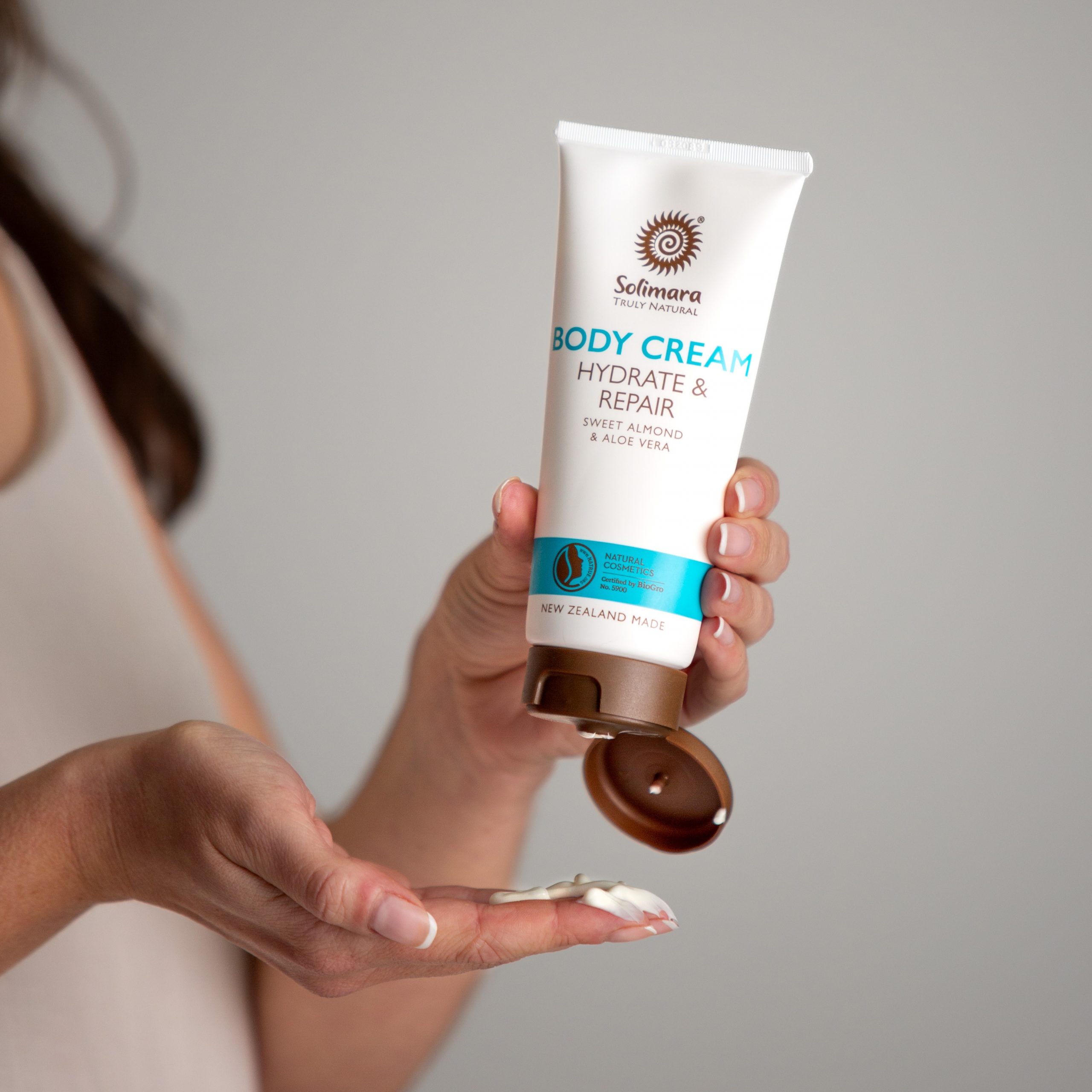 Body cream moisturiser natural skincare hydrate and repair | Solimara Truly Natural Body cream moisturiser natural skincare hydrate and repair