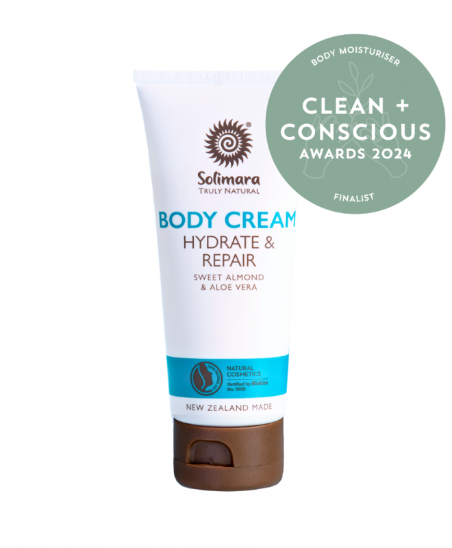 Solimara Body Cream Clean & Conscious Finalist