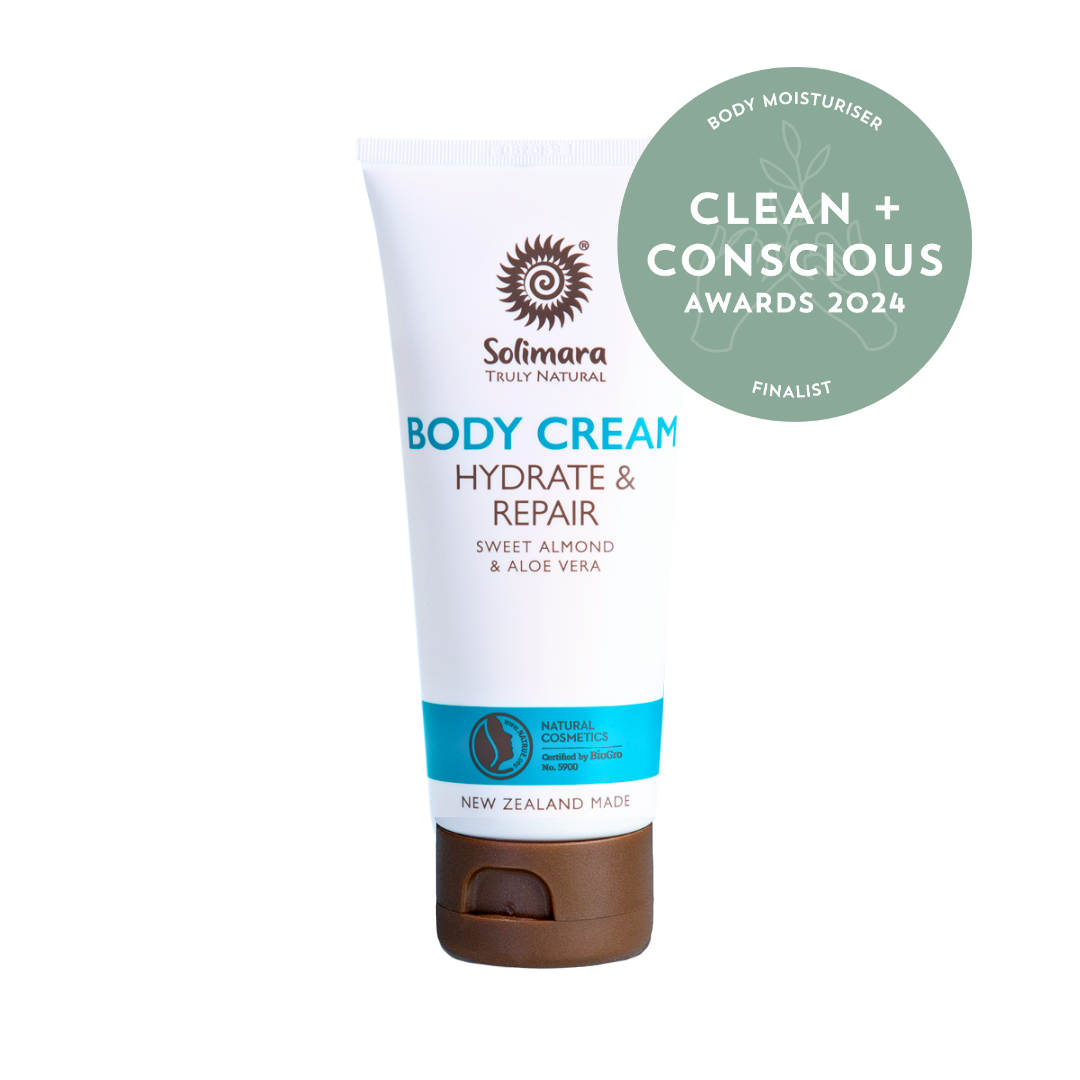 Solimara Body Cream Clean & Conscious Finalist | Solimara Truly Natural Solimara Body Cream Clean & Conscious Finalist