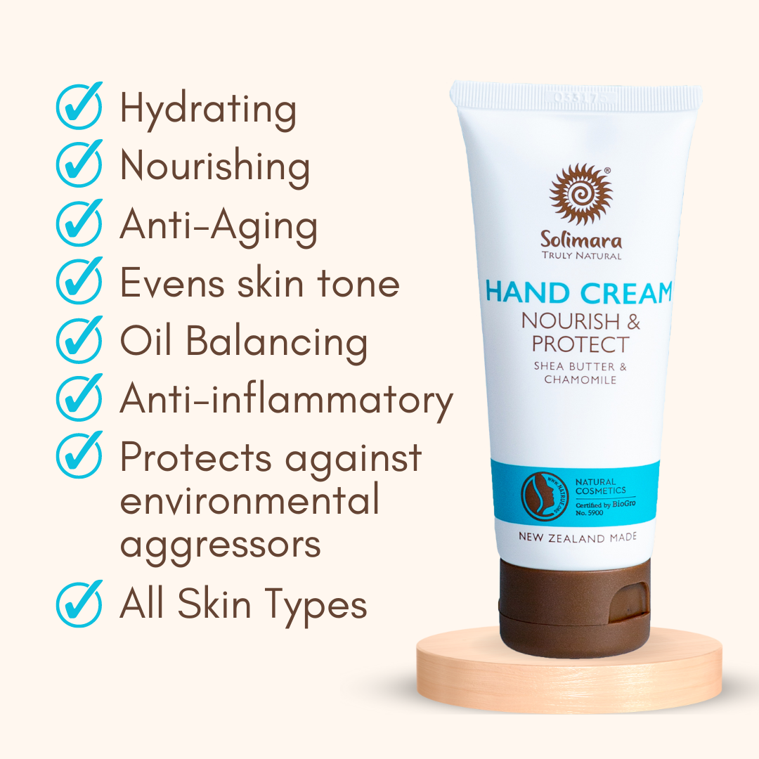 Benefits! | Solimara Truly Natural Hand cream moisturiser natural
