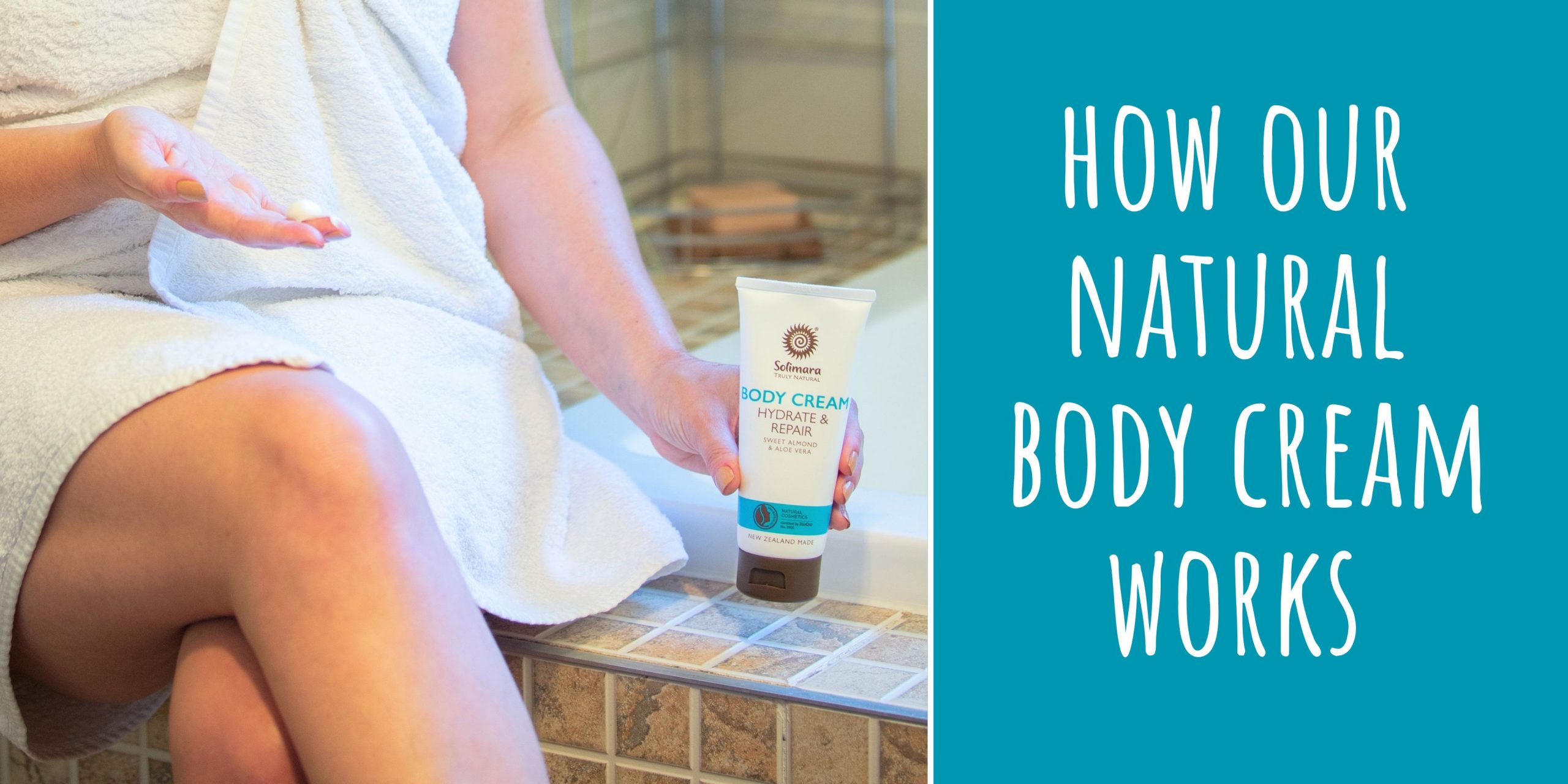 Natural body cream Natural moisturiser hydrate and repair