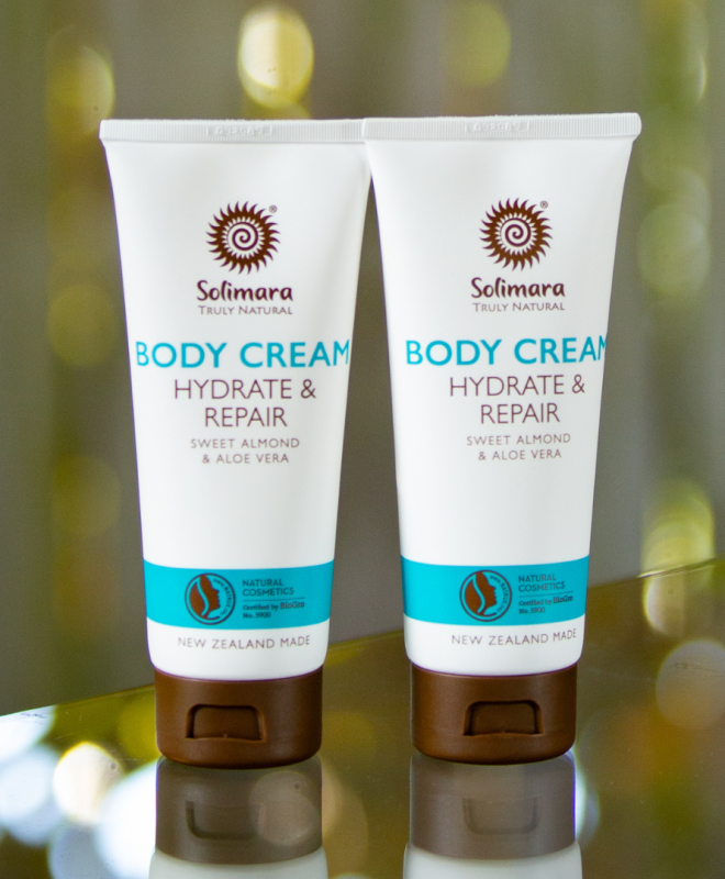 Solimara Natural Skincare Body Cream Moisturiser