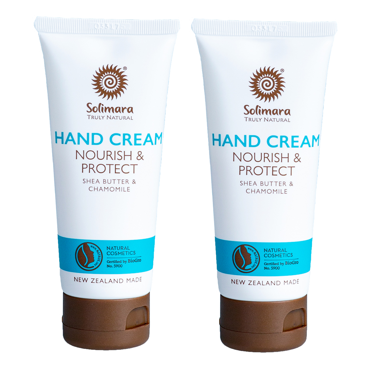 Hand Cream x2 1200 by 1200 | Solimara Truly Natural